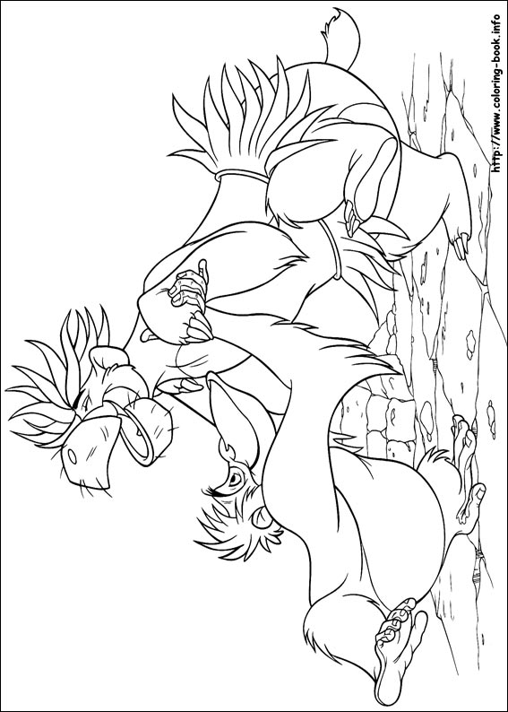 Jungle Book coloring picture